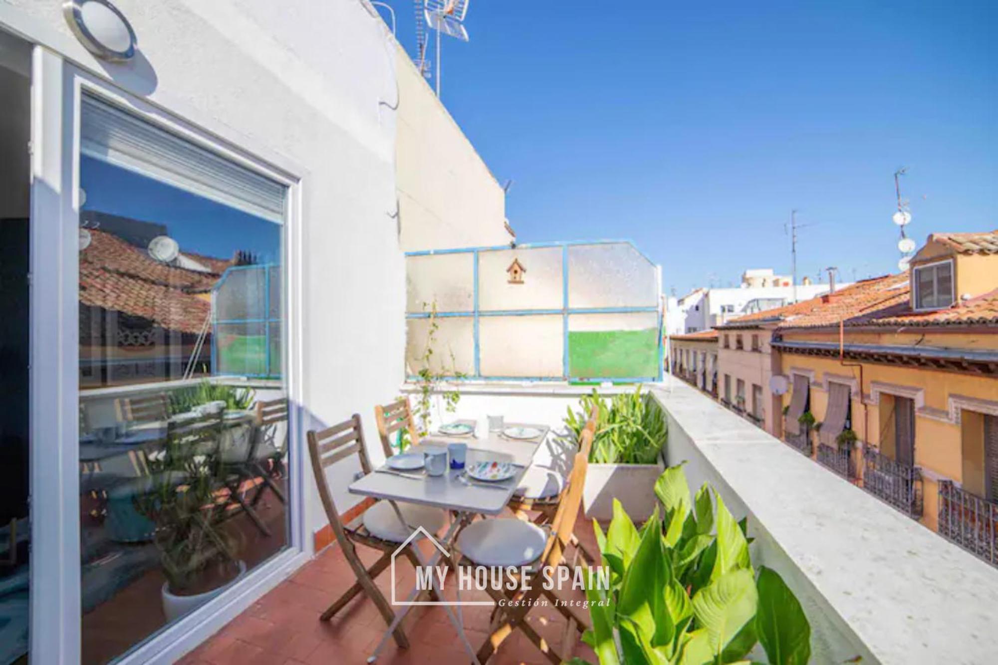 Myhousespain - Modern Penthouse Close To Gran Via - Big Terrace มาดริด ภายนอก รูปภาพ
